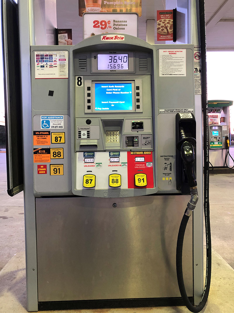 E15 Gas